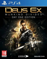 Joc consola Square Enix Ltd DEUS EX MANKIND DIVIDED DAY ONE EDITION pentru PS4 foto