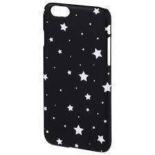 Husa Protectie Spate Hama Luminous Stars Black / White pentru Apple iPhone 6 foto