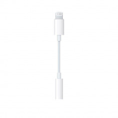 Adaptor Apple pentru Jack 3.5mm de la Lightning MFI White foto