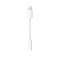 Adaptor Apple pentru Jack 3.5mm de la Lightning MFI White