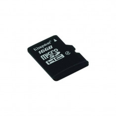 Card Kingston Micro SDHC 16GB Clasa 4 + adaptor SD SDC4/16GB foto