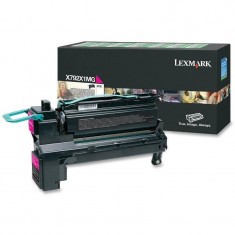 Toner Lexmark X792X1MG Magenta Return foto