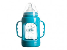 Biberon U-GROW A-1010 cu gat normal sticla 200ml foto