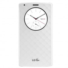 Husa Flip Cover LG Quick Circle Alb pentru LG G4 foto