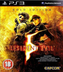 Joc consola Capcom Resident Evil 5 Gold Essentials PS3 foto