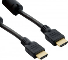 4World 06860 Cablu HDMI - HDMI 7.5m ferita placat cu aur foto