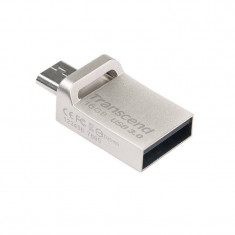 Memorie USB Transcend Jetflash 880 16GB USB 3.0 Silver foto