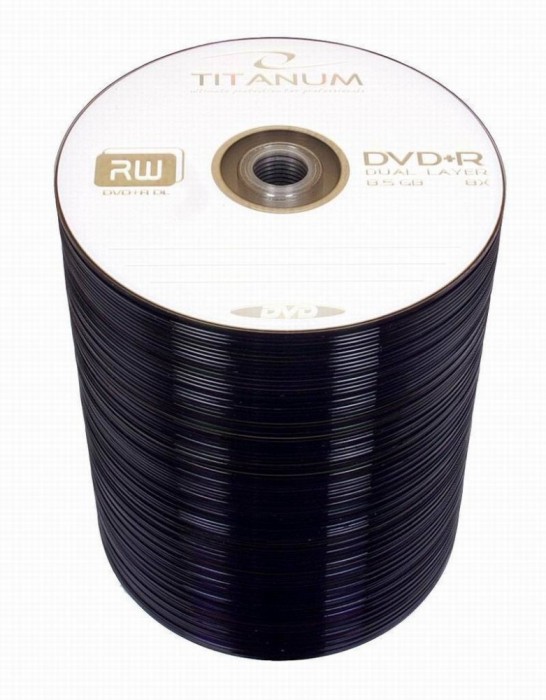 Mediu optic Esperanza DVD-R DL 8.5GB 8x 100 bucati foto mare Mediu optic Esperanza DVD-R DL 8.5GB 8x 100 bucati foto mare