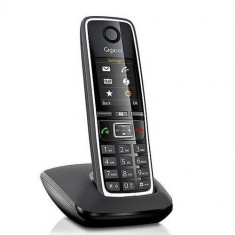 Telefon fix DECT cu baza Gigaset C530 fara fir Negru foto