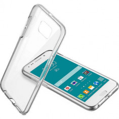 Husa Protectie Spate Cellularline CLEARDUOGALS6T Bi-Component Transparent pentru Samsung Galaxy S6 foto