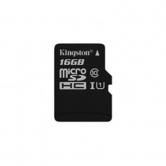 Card Kingston microSDHC 16GB Clasa 10 UHS-I 45MBs foto