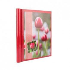 Album foto Procart Red Flower 20 pagini 23x28 cm file autoadezive Rosu foto