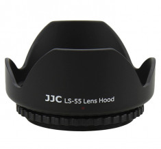 ?JJC LS-55 Parasolar tip petala pe filet 55mm pentru zoom standard foto