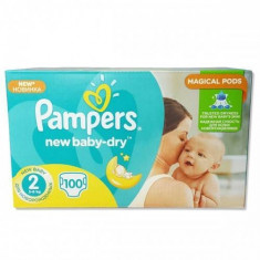 Scutece PAMPERS New Baby 2 Giant Pack 100 buc foto