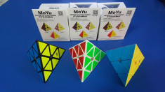 Cub Rubik MoYu Pyraminx Magnetic 99mm Profesional foto