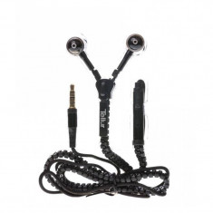 Casti Tellur In-Ear Fantasy Zip Black foto