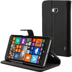 Husa Flip Cover Muvit 105378 Slim neagra pentru Nokia Lumia 930 foto