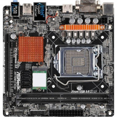 Placa de baza Asrock H110M-ITX AC Intel LGA1151 mITX foto