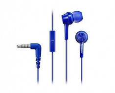 Casti Panasonic in-ear RP-TCM105E-A Albastru foto