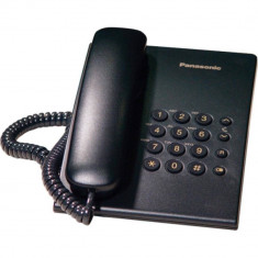 Telefon Analogic cu Fir Panasonic KX-TS500FXC Indigo foto