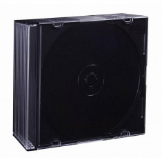 Esperanza Slim Box Black 5,2 mm for CD/DVD 10 Pcs. foto