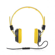 Casti Modecom MC-400 Circuit Yellow foto