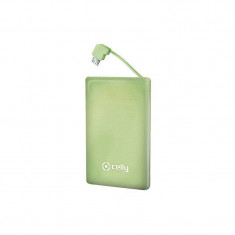 Acumulator extern Celly PB1500GN PowerBank 1500 mAh Green foto