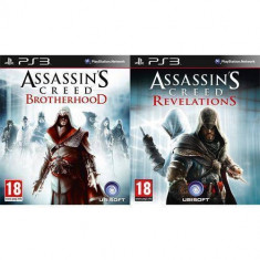 Joc consola Ubisoft Pachet PS3 Assassins Creed Revelations + Brotherhood foto