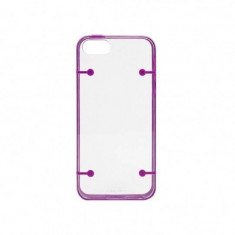 Husa Protectie Spate Xqisit iPlate Style purple pentru Apple iPhone 5 foto