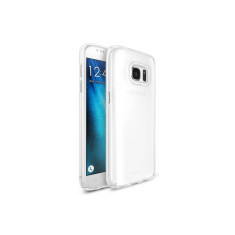 Husa Protectie Spate Ringke Frost WHITE pentru Samsung Galaxy S7 cu folie protectie display bonus foto