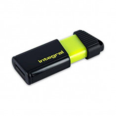 Memorie USB Integral Pulse 64GB USB 2.0 Yellow foto