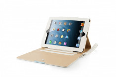 Husa tableta Modecom California Chic alba pentru Apple iPad 2 / 3 foto