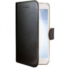 Husa Flip Cover Celly WALLY523 Agenda Negru pentru MICROSOFT Lumia 950 foto