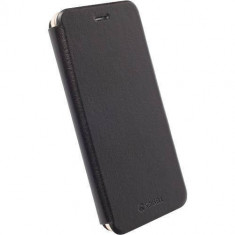 Husa Flip Cover Krusell 76031 Agenda Donso Negru pentru Apple iPhone 6 Plus, iPhone 6s Plus foto