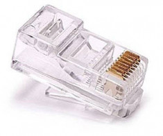 DBX DigitalBox START.LAN RJ-45 plug cat. 5e for solid cable 100pcs foto