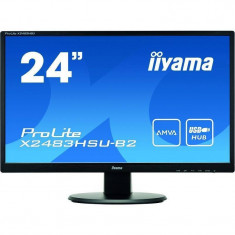 Monitor LED Iiyama X2483HSU-B2 24 inch 4ms Black foto