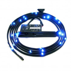 Kit Iluminare carcasa NZXT Sleeved LED Kit 1m Blue foto