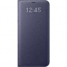Husa Flip Cover Samsung EF-NG950PVEGWW Led View Violet pentru SAMSUNG Galaxy S8 foto