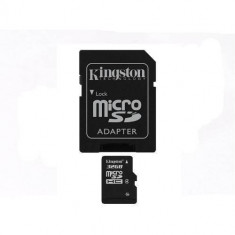 Card Kingston Micro SDHC 32GB Clasa 4 + adaptor SD SDC4/32GB foto