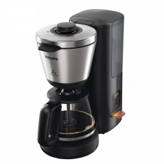 Cafetiera Philips HD7696/90 Intense 1000W 1.2l negru / inox foto