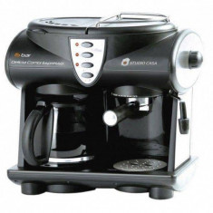 Espressor cafea Studio Casa Delicia Combi 1850W 1 litru Negru foto