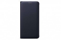 Husa Flip Cover Samsung EF-WG928PBEGWW Wallet albastra pentru Samsung G928 Galaxy S6 Edge Plus foto
