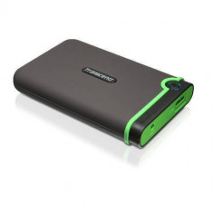 Hard disk extern Transcend extern StoreJet 2.5 500GB USB 3.0 Black-Green TS500GSJ25M3 foto