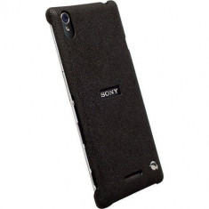 Husa Protectie Spate Krusell 89981 Malmo MFX Negru pentru SONY Xperia T3 foto