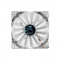 Ventilator Aerocool Shark White Edition LED 120 mm