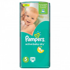 Scutece PAMPERS Active Baby 5 Jumbo Pack 58 buc foto