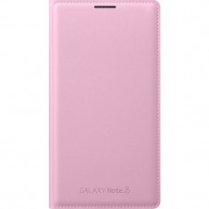 Husa Flip Cover Samsung EF-WN900BIEGWW roz pentru Galaxy Note 3 foto