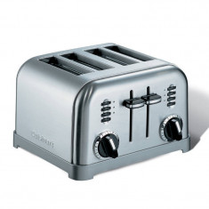 Prajitor de paine Cuisinart CPT180E 1800W Argintiu foto