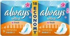 Absorbante ALWAYS Ultra Fresh Duo 18 bucati foto