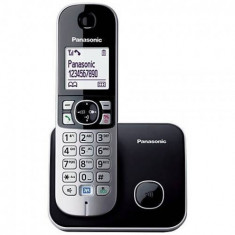 Telefon fara fir DECT Panasonic KX-TG6811FXB Negru/Gri foto